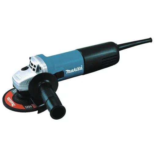 Makita 4-1/2" Angle Grinder, 7.5A, Slide, Lock-On, AC/DC 1 4-1/2" Angle Grinder, 7.5A, Slide, Lock-On, AC/DC