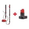 Milwaukee 7-1/2 ft Cordless Drain Cleaning Machine, 12V
