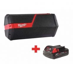 Jobsite Bluetooth Speaker Kit, 18.0/12.0V