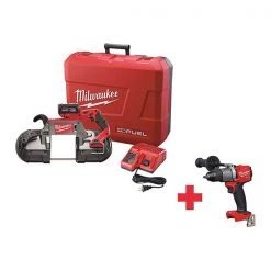 Cordless Combination Kit, 2 Tools, 18V DC