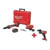 Milwaukee Cordless Tool Combo Kit, 18V, 2 Tools