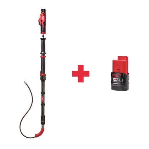 6 ft Cordless Drain Cleaning Machine, 12V