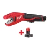 Milwaukee Cordless Tube Cutter Kit, 2 Batteries