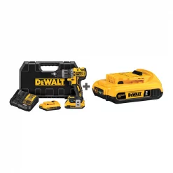 Dewalt Hammer Drill Kit, 20.0V, 1/2" Chuck