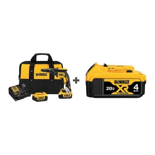 Cordless Screwgun Kit, 20.0V, Voltage: 20.0