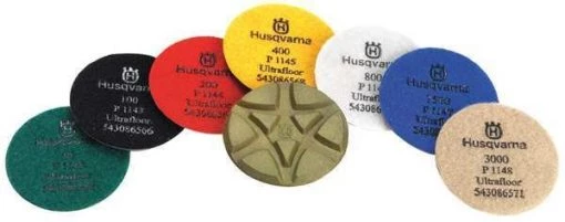 Polishing Pads, 400 Grit, 5 In