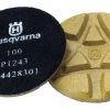 Husqvarna Polishing Pads, 100 Grit, 3 In
