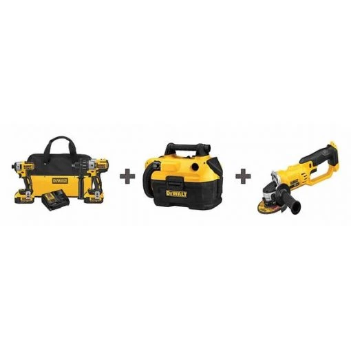 Cordless Combo Kit, 20.0V, 4 Tools