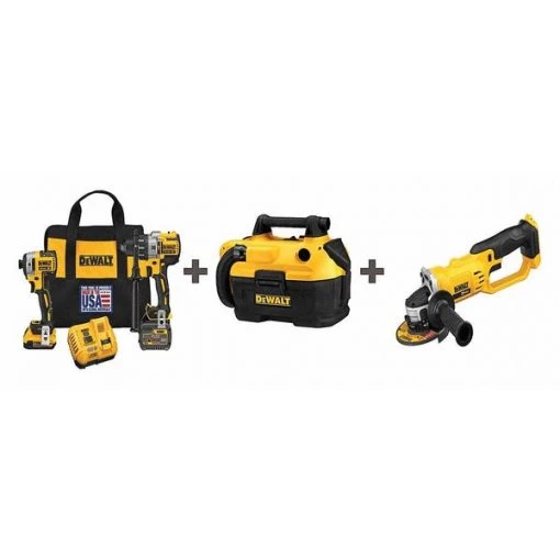 Cordless Combo Kit, 20.0V, 4 Tools