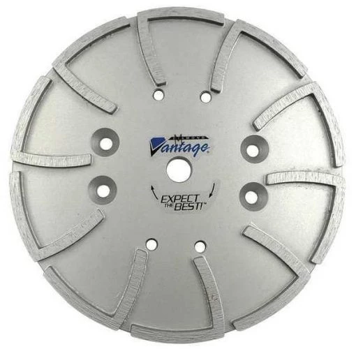 Grinding Head, 20 Segment, Hard Bond, 10 In