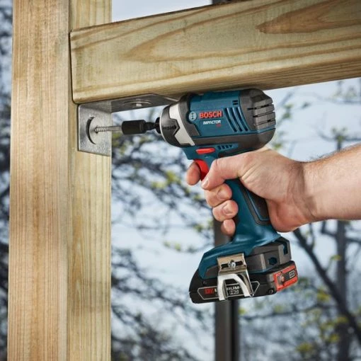 18V 1/4" Cordless Impact Driver, (2) 1.5Ah Batteries