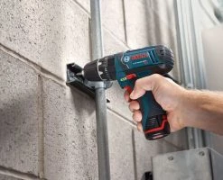 12.0 V Hammer Drill, Battery Included, 3/8 in Chuck